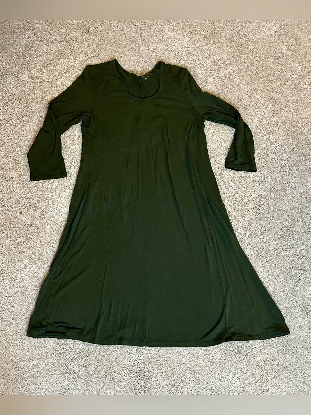 Garnet hill dress - green